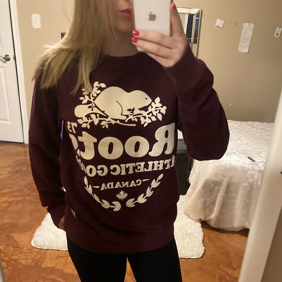 Roots Purple Sweater - Picture 4 of 5